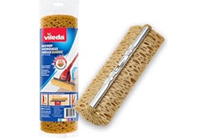 Vileda Genuine Bee Mop Classic Roller Mop Head Replacement 1ct | Sponge Mop Refill