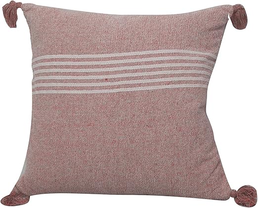 Amazon Com Urban Loft By Westex Heathered Stripe Red White