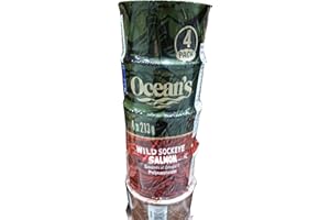 Oceans 8 Wild Sockeye Salmon Source of Omega-3 Polyunsaturates 4 X 213 Grams Net Wt 852 Grams
