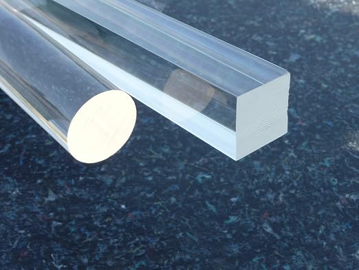 Acrylglas-XT-Vierkantstab 15 X 15 Mm, Glasklar, Poliert – 1000 Mm Länge, Von Alt-intech, Für Modellbau & Co.