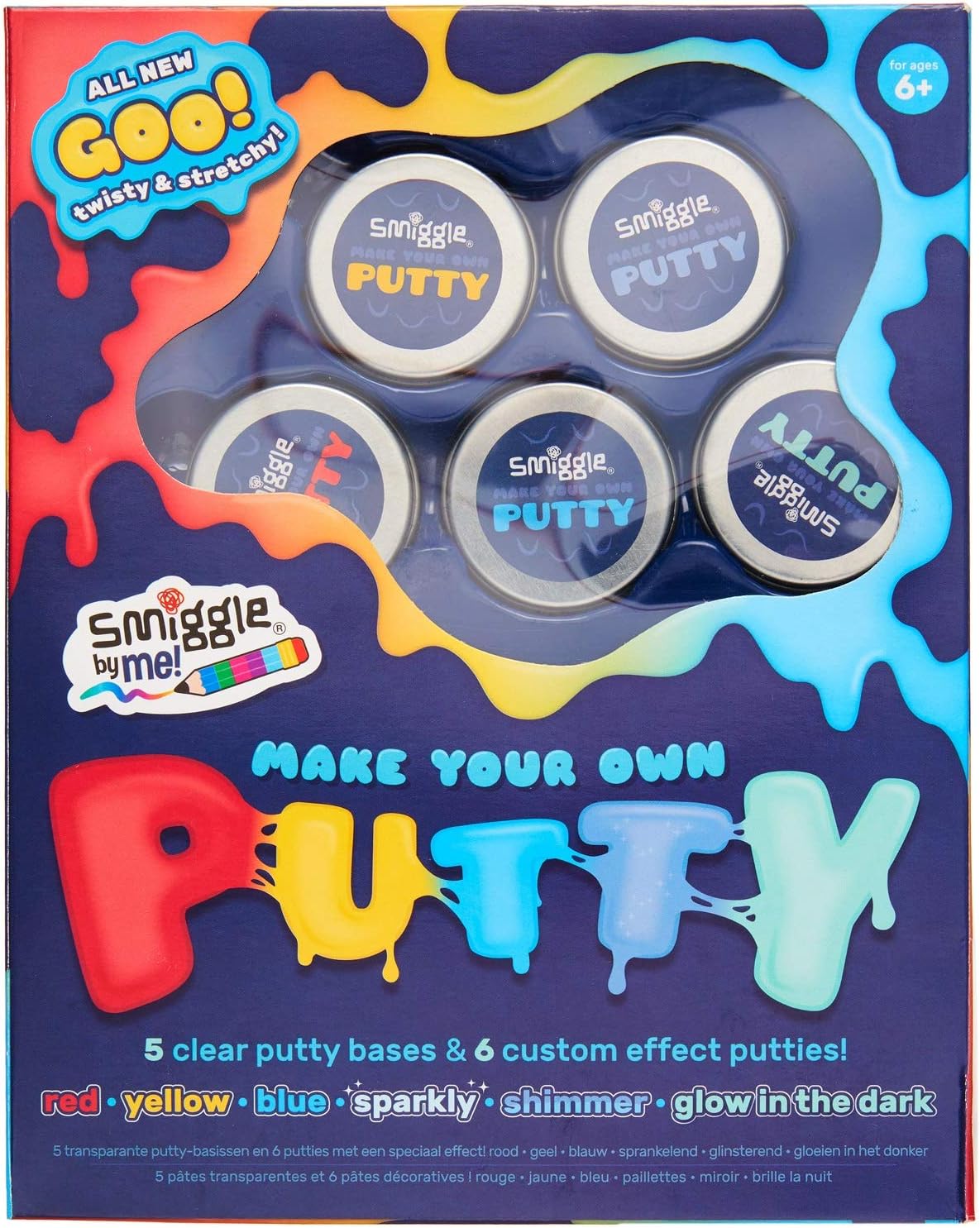 smiggle slime and putty