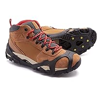 ICETRAX V3 Tungsten Crampons, Ice Cleats for Shoes and Boots - Ice Grips for Snow and Ice, Non-Slip Shoe Grippers with Reflec