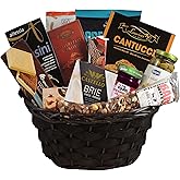 Gourmet Gift Basket Nuts, Cheese, Olives, Jam, Chocolates and more