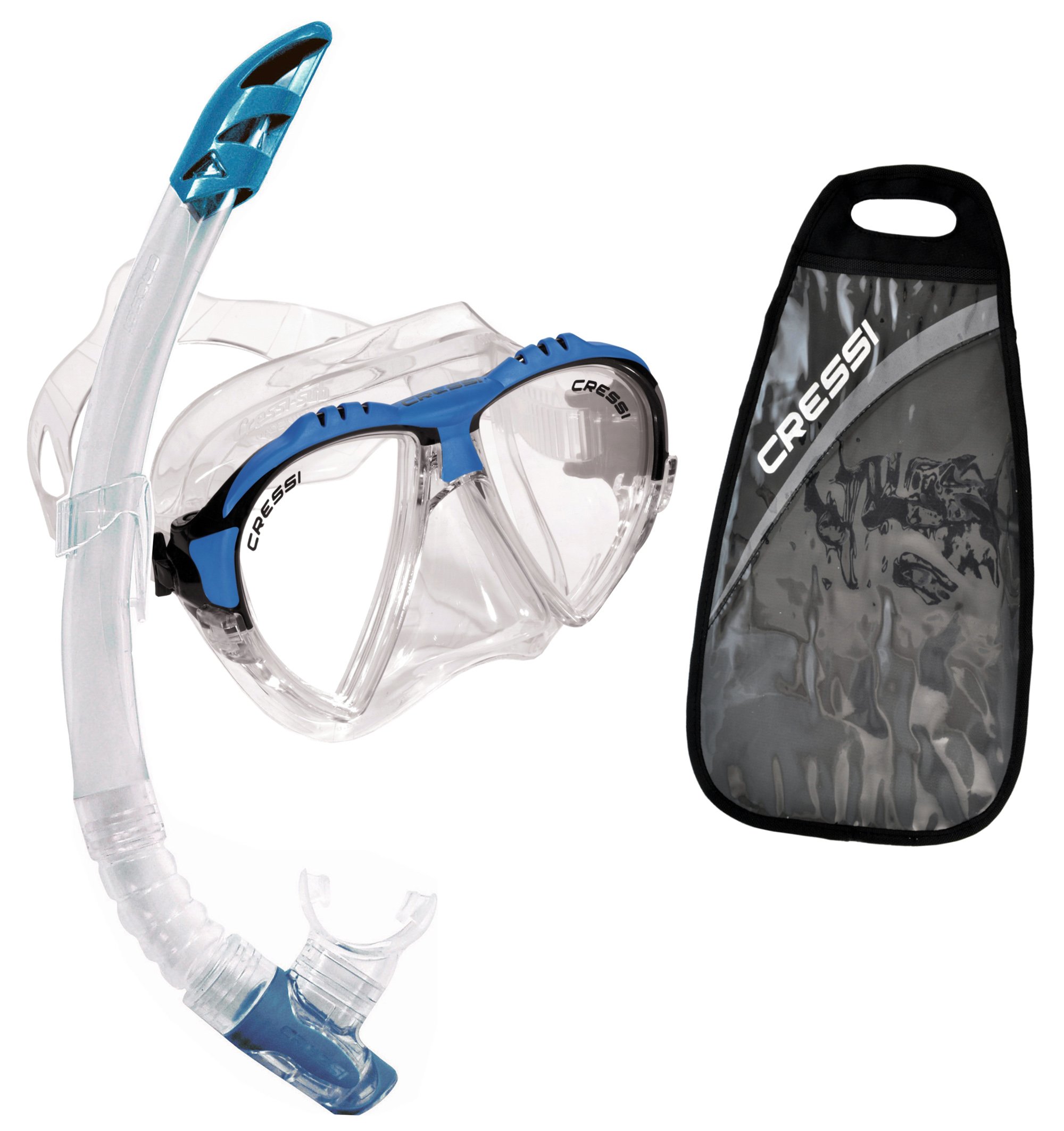 Cressi Premium Scuba Diving Snorkeling Matrix Set (Italian Made)