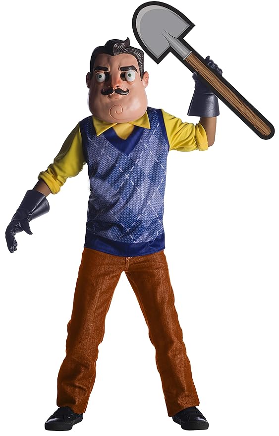 Buy Rubie's Boys Hello Neighbor Costume, As Shown, Large Online at Low