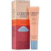 CURRENT STATE Peptide + Caffeine Eye Cream - Lightweight Dark Circles Under Eye Treatment - Brightening Under Eye Cream for Fine Lines, Sagginess, and Dryness with Coconut Water, .5 fl oz.