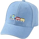 Kids Boys Girls Embroidered Baseball Caps Baby Sun hat Toddler Dinosaur Trucker Hats Summer Hats（3-8years