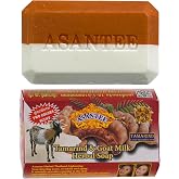 ASANTEE TAMARIND &amp; GOAT MILK HERBAL SOAP 125 G. (Pack of 1)