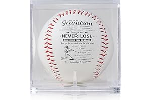 SYNGUCK Birthday Baseball Gifts for Youth, Teenage Boys,Graduation Christmas Baseball Gifts for Grandson from Grandpa,Grandma, Grandparents ，Personalized Baseball Gifts