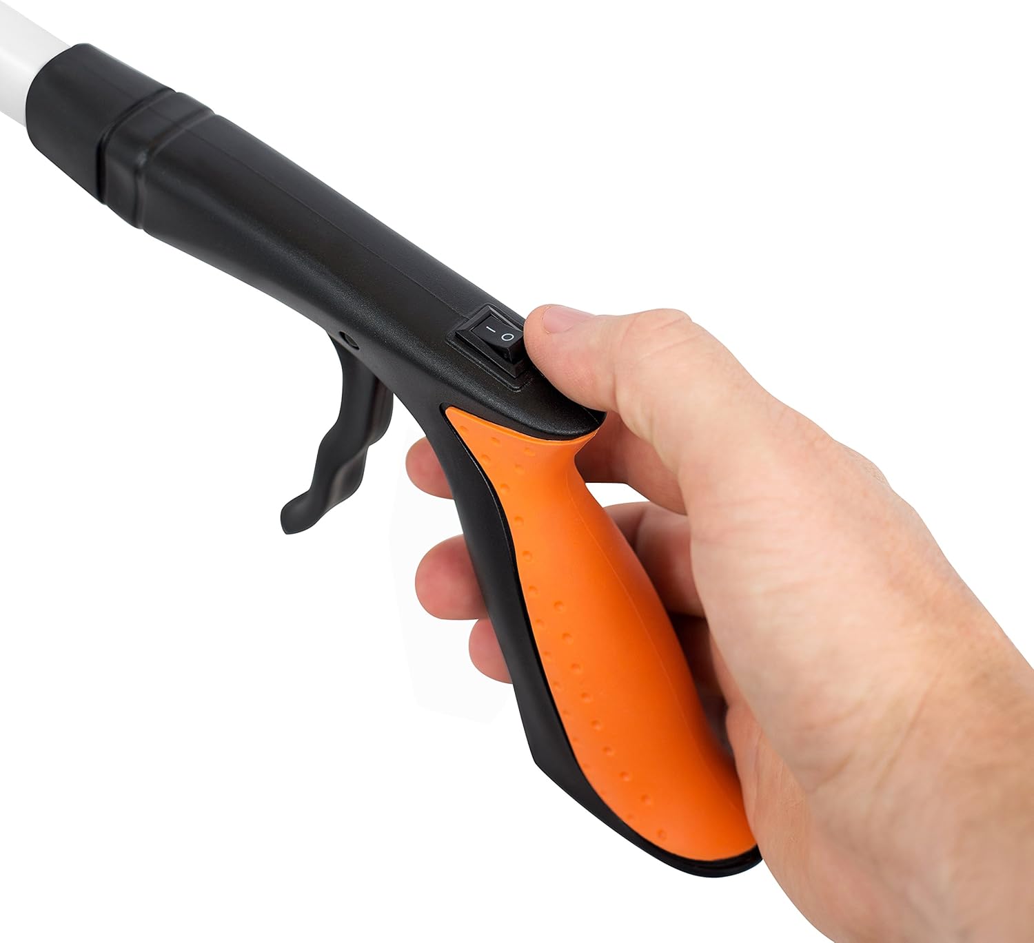 BirdRock Home Grabber Pick Up Tool with LED Light - 32 inch - Light Weight Aluminum Design - Reaching Aid - Articulating Rubber Head - Rubber Grip: Health & Personal Care