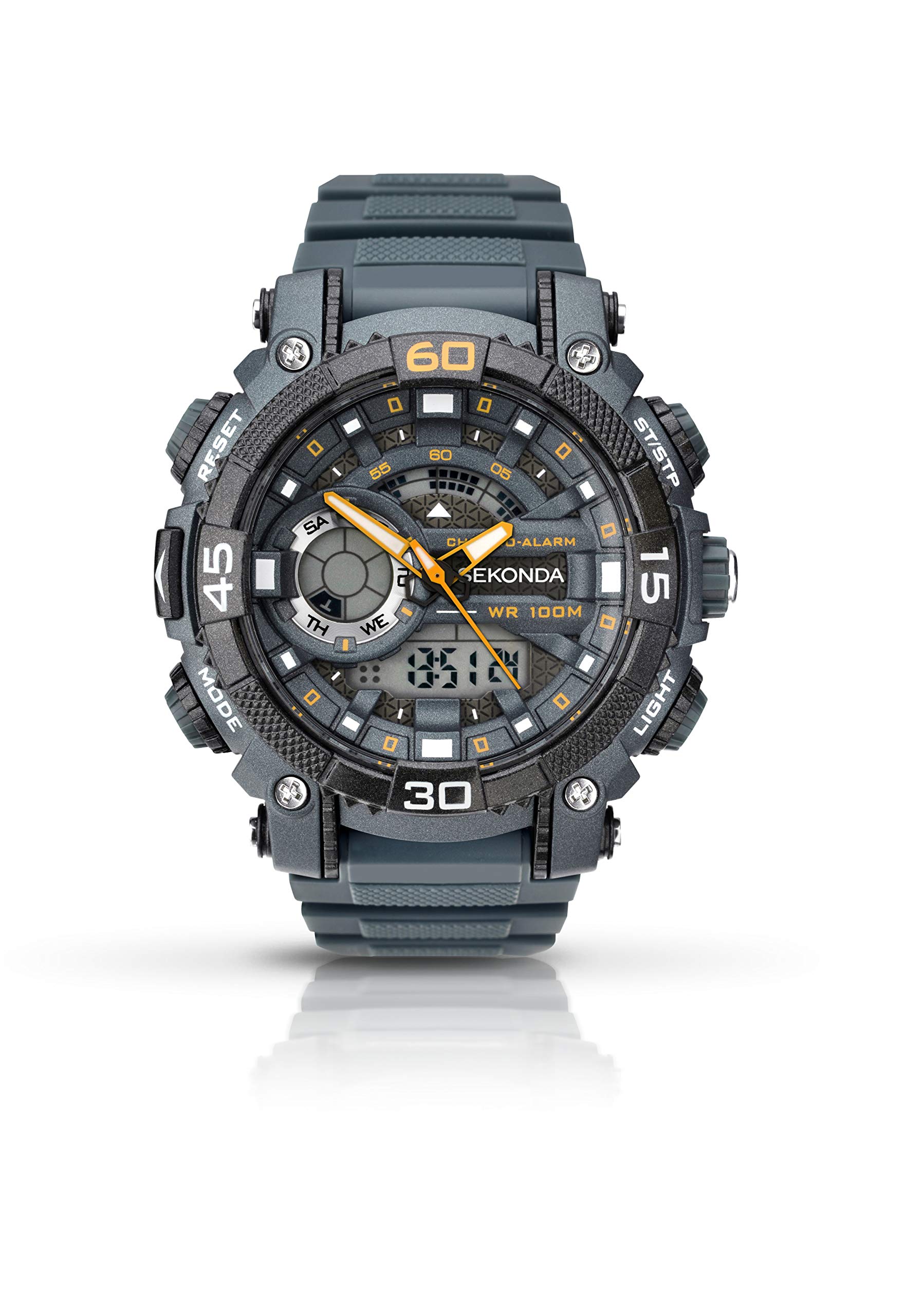 sekonda alarm chrono instructions