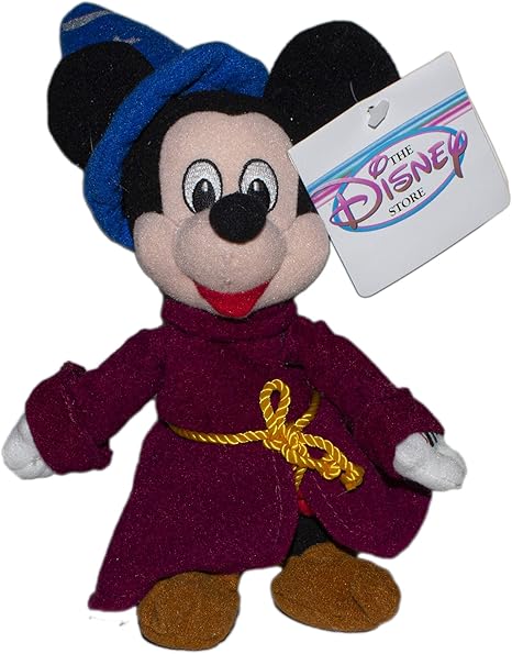 Amazon ディズニー ファンタジア 00 魔法使い ミッキーマウス ビーンバッグ ぬいぐるみ 12インチ ぬいぐるみ おもちゃ