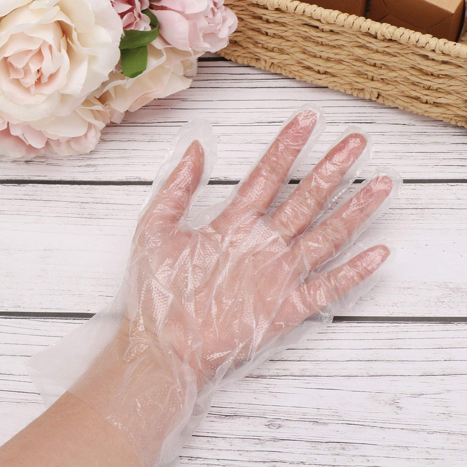 200pcs Paraffin Bath Liners for Hand, Segbeauty Pro Cozies Plastic Bags with 200 Stickers, Therabath Glove Mitt Liner Covers for Wax Therapy Treatment w/o Wax Messes, Great for Paraffin Wax Machine : Beauty