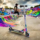 HTI ATOM Neochrome Light-Up Inline Scooter 2-Wheel 67–77cm Handle 50kg view 3