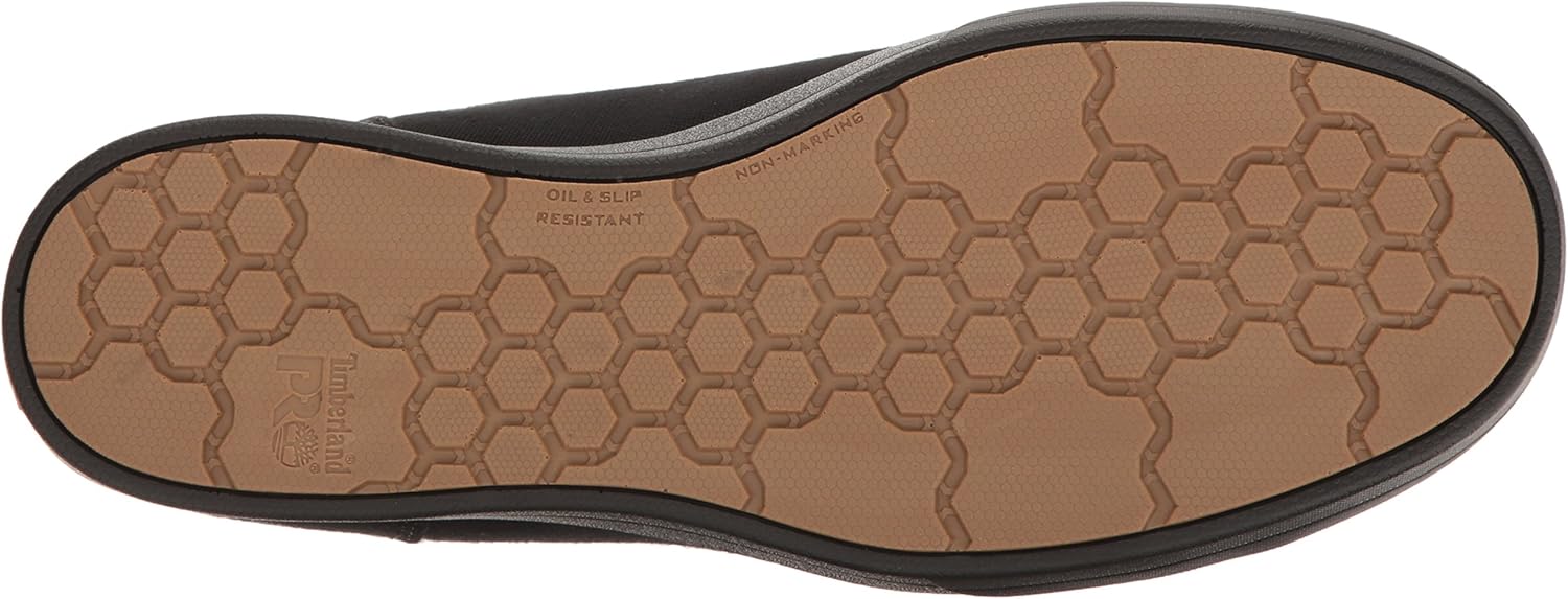 Timberland PRO Men's Disruptor Oxford Alloy Safety Toe EH Industrial & Construction Shoe, Black/Black Canvas, 11.5: Shoes