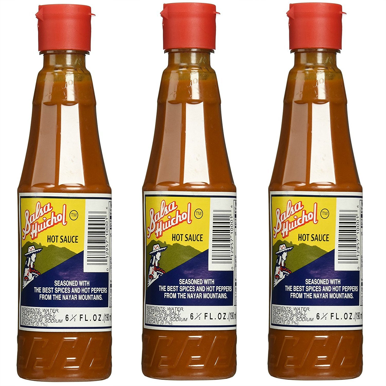 Salsa Huichol Hot Sauce 6.5 oz. (two pack) Grocery