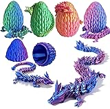 Qxbuhe 12inch 3D Printed Dragon Egg,Mystery Crystal