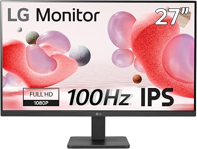 LG 27MR400-B 27 Inch IPS Monitor Full HD 1080p 100Hz FreeSync Anti-Glare