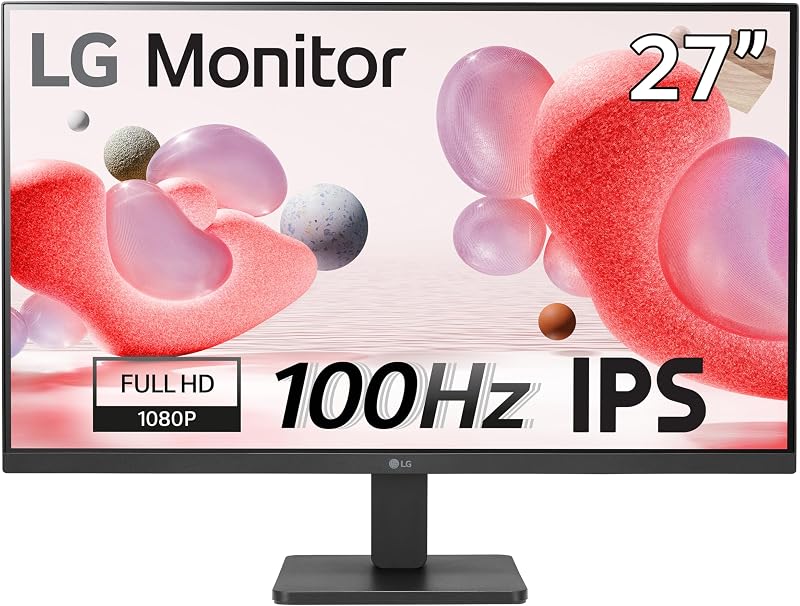 LG 27MR400-B 27 Inch IPS Monitor Full HD 1080p 100Hz FreeSync Anti-Glare