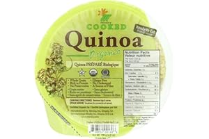 Minsley Organic Quinoa, 4.2 Oz, Cooked and Ready to Eat, (6 Pack)
