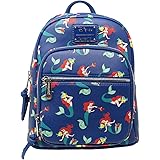 loungefly disney the little mermaid ariel rose gold mini backpack