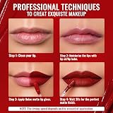 Oulac Red Lipstick Matte Liquid Lipstick Long Lasting Vegan M01 view 7