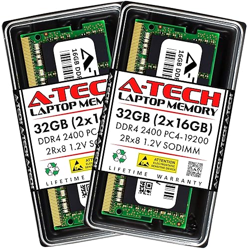 A-Tech 32GB Kit (2x16GB) RAM for Acer Nitro AN515-43-R34S Gaming