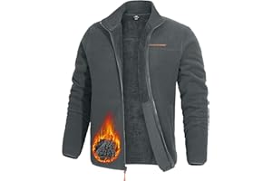 Pioneer Camp Men's Polar Fleece Sherpa Lined Jacket Warm Full Zip Up Thick Jacket Soft Outwear Winter Coat with Zipper Pocket