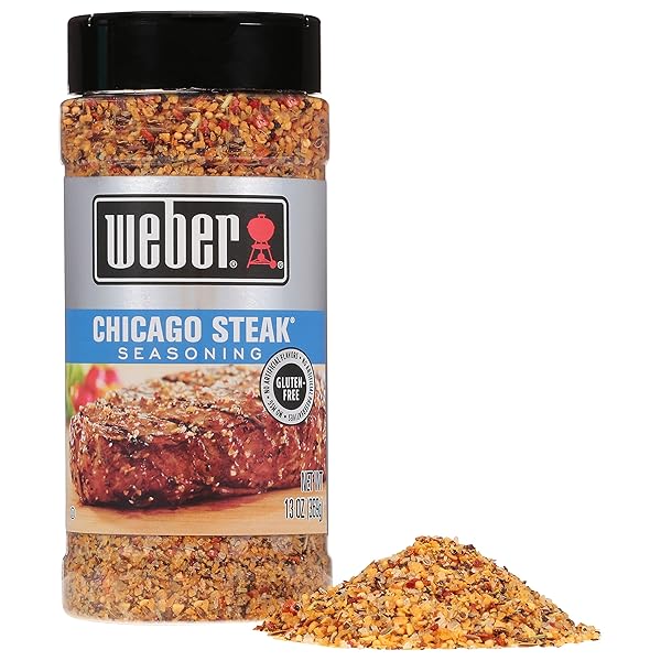 WEBER CHICAGO STEAK SEASONING, 13 OZ