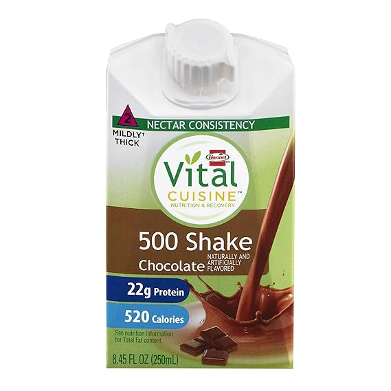 Mighty Shake II Vital Cuisine Nutritional Shake, Chocolate