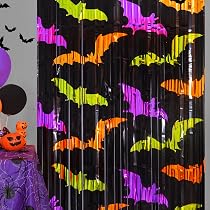 Amazon.com: Mega-L Halloween Party Decorations 4 Pack Green Orange ...
