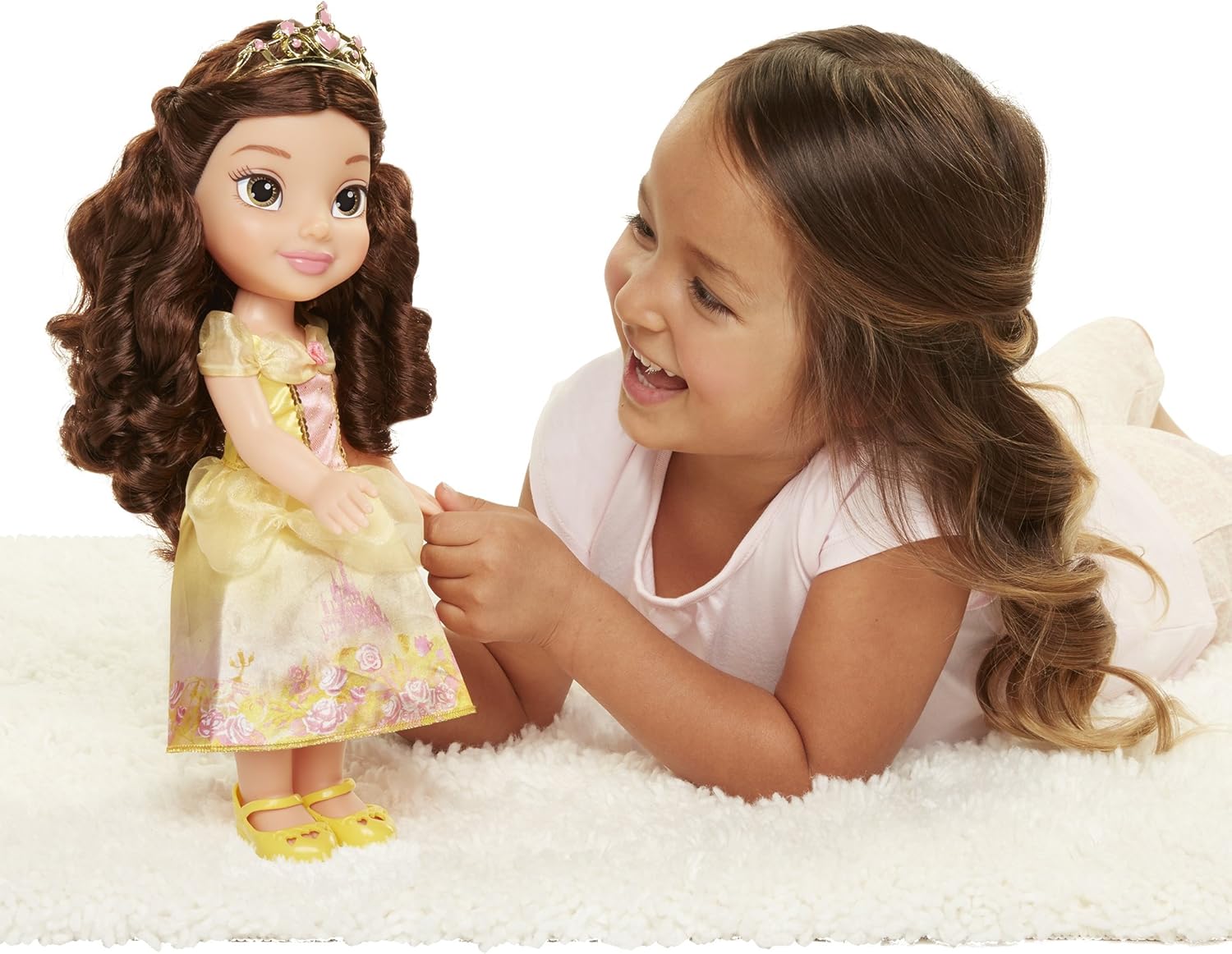 Amazon Com Disney Princess Explore Your World Belle Doll Large