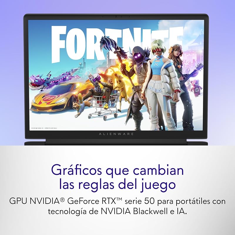 Portátil Alienware 15 - Intel Core 7 240H, RTX 5060