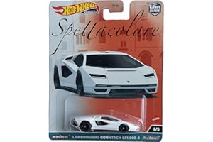 Hot Wheels Lamborghini Countach LPI 800-4, Spettacolare 4/5 [White]