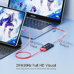 Capture Card USB C to USB-A/C 4K Video Capture Card