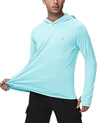 Roadbox Mens UPF 50+ Fishing Shirts, Long Sleeve UV
