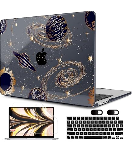 Amazon.com: Tuiklol for MacBook Air 13 inch Case M5 2026 M4 2025