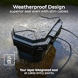 Masterplug Collapsible Outdoor Electrical Box 4 Socket 8m Lead Weatherproof view 4