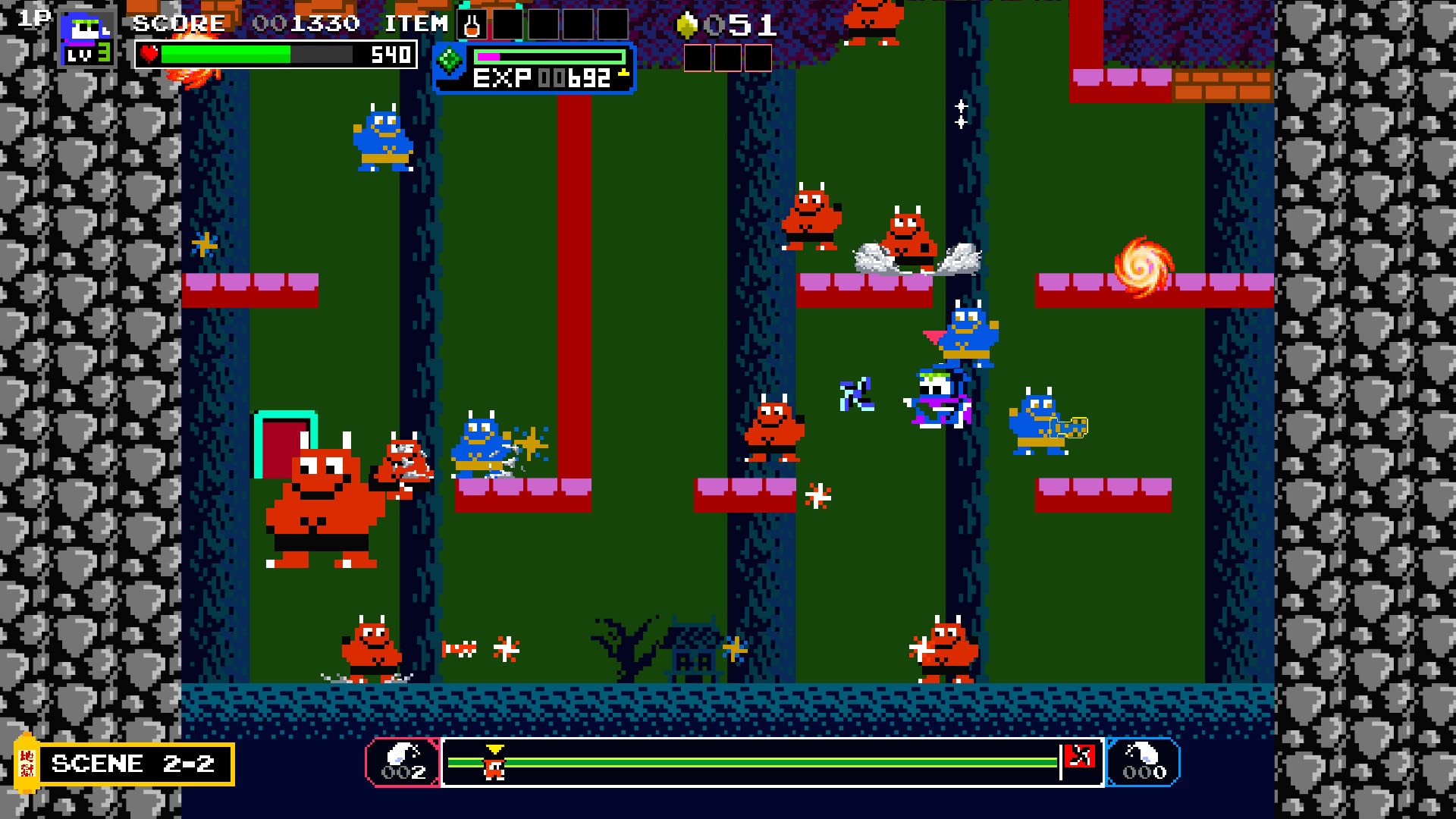 Ninja JaJaMaru: The Great Yokai Battle Hell (Deluxe Edition) - [PlayStation 4] 2