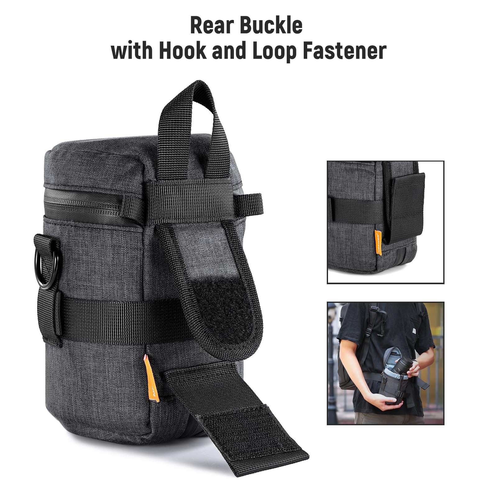 NEEWER Camera Lens Pouch for 3.9