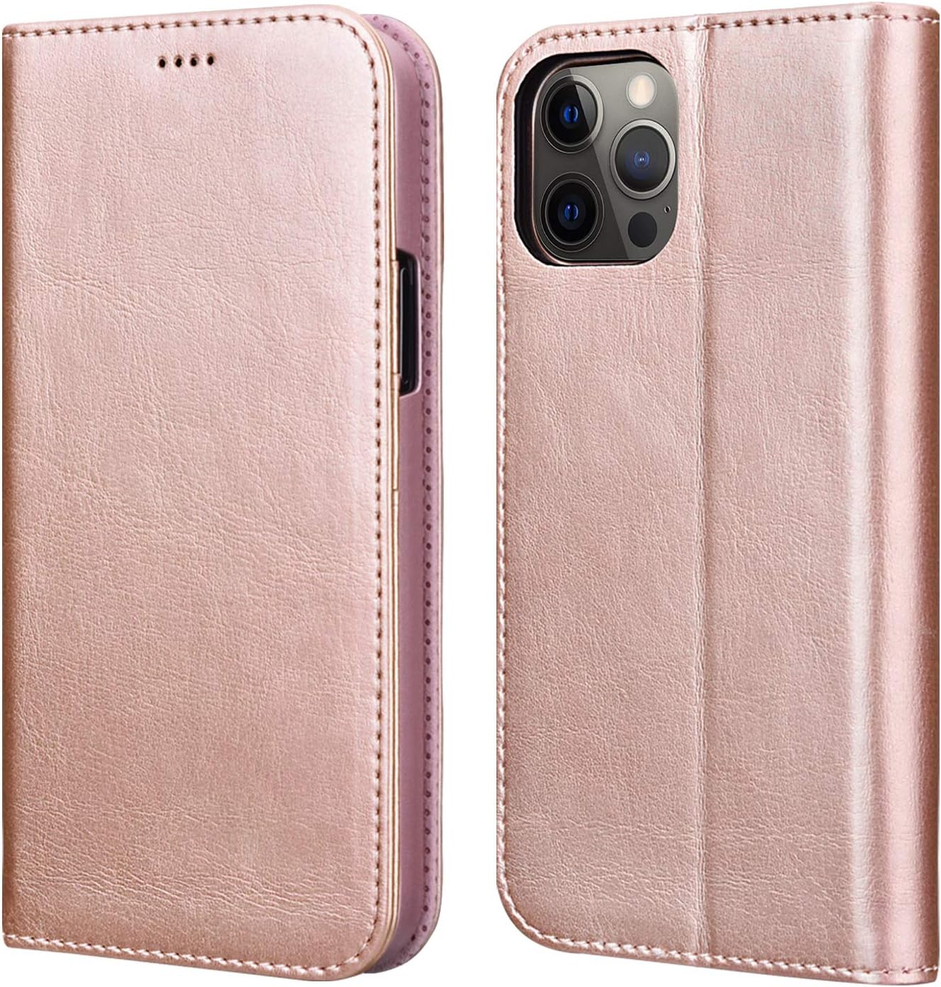 ICARER Wallet Case for iPhone 12 Pro Max