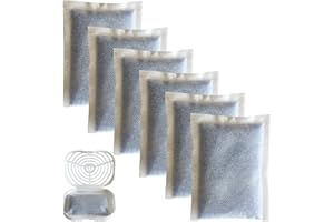 6 Pack Refills for Whisker OdorTrap Pod, Compatible with Litter-Robot and Traditional Litter Boxes
