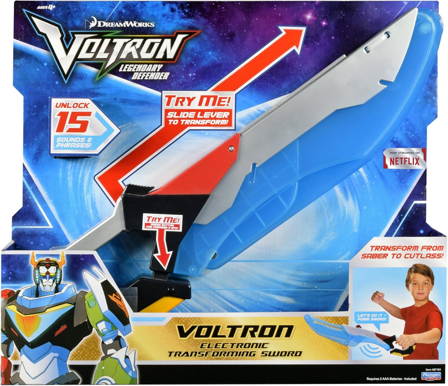 voltron sword toy