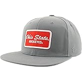 Ohio State Buckeyes NCAA Officially Licensed Hat Flat Snapback Z11 Brick Gray