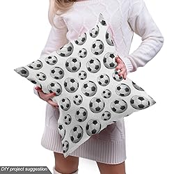 Lunarable Sports Fabric by The Yard, Pattern Vivid