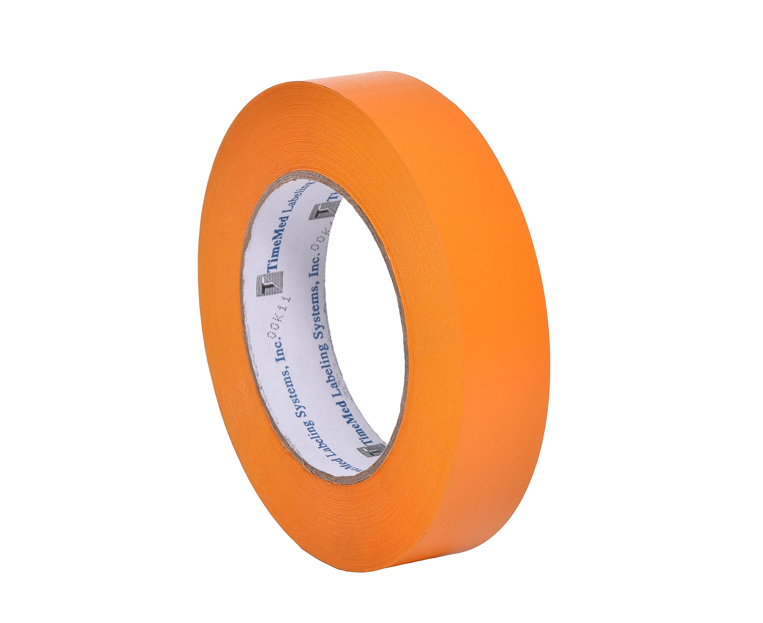 Camlab 1151380 Labelling Tape, 1" Wide, 2160" (55 m) Long, Orange