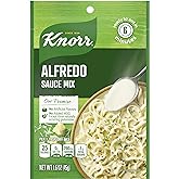 Knorr Creamy Alfredo Pasta Sauce Mix 1.6 oz, 1PK | For creamy sauces, pasta, sides and simple meals; no artificial flavors; no added MSG; 1.6 oz.
