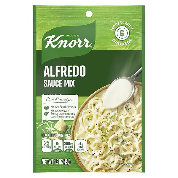 KNORR SAUCE MIX ALFREDO SAUCE CREAMY PASTA SAUCE...