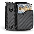 TACTICAL GEEK TX2 Lighter Pouch, Portable Lighter Holder with Pocket Belt Clip, Anti-Scratch Protective Storage Case for Daily Carry,Lighter Not Included (Carbon Fiber Grain)