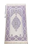 Muslim Prayer Rug with Prayer Beads | Janamaz